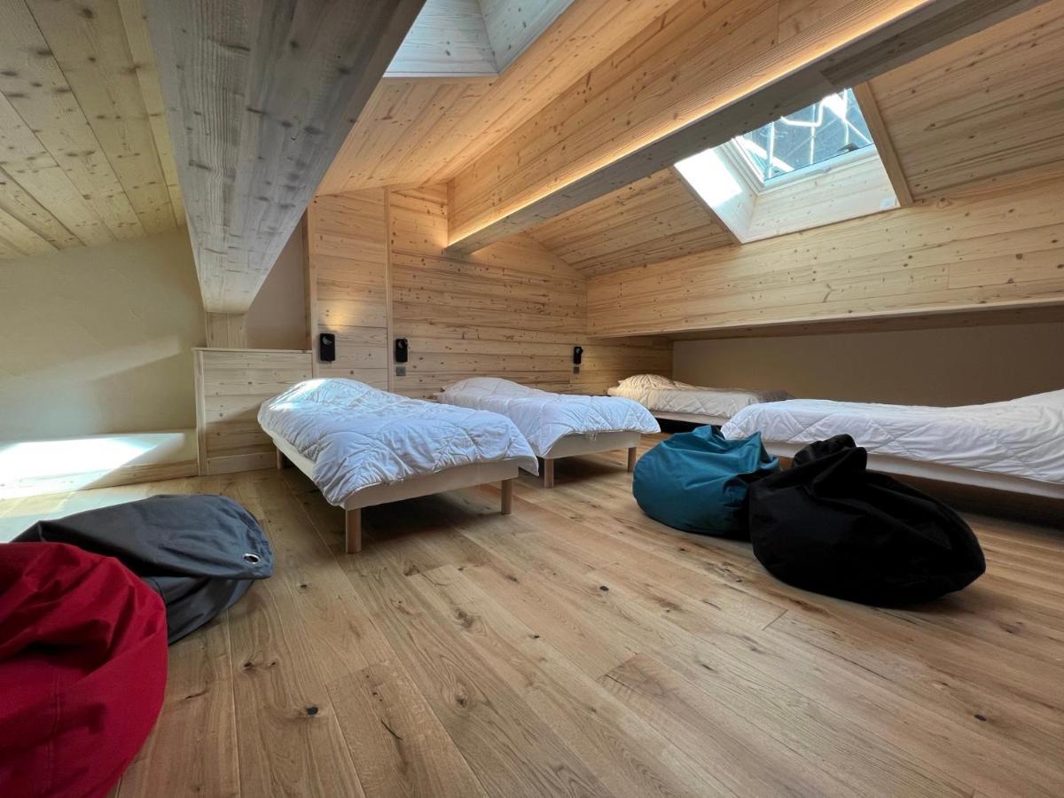 Ours Polaire Bel Appartement Village Et Pistes La Clusaz Exteriör bild